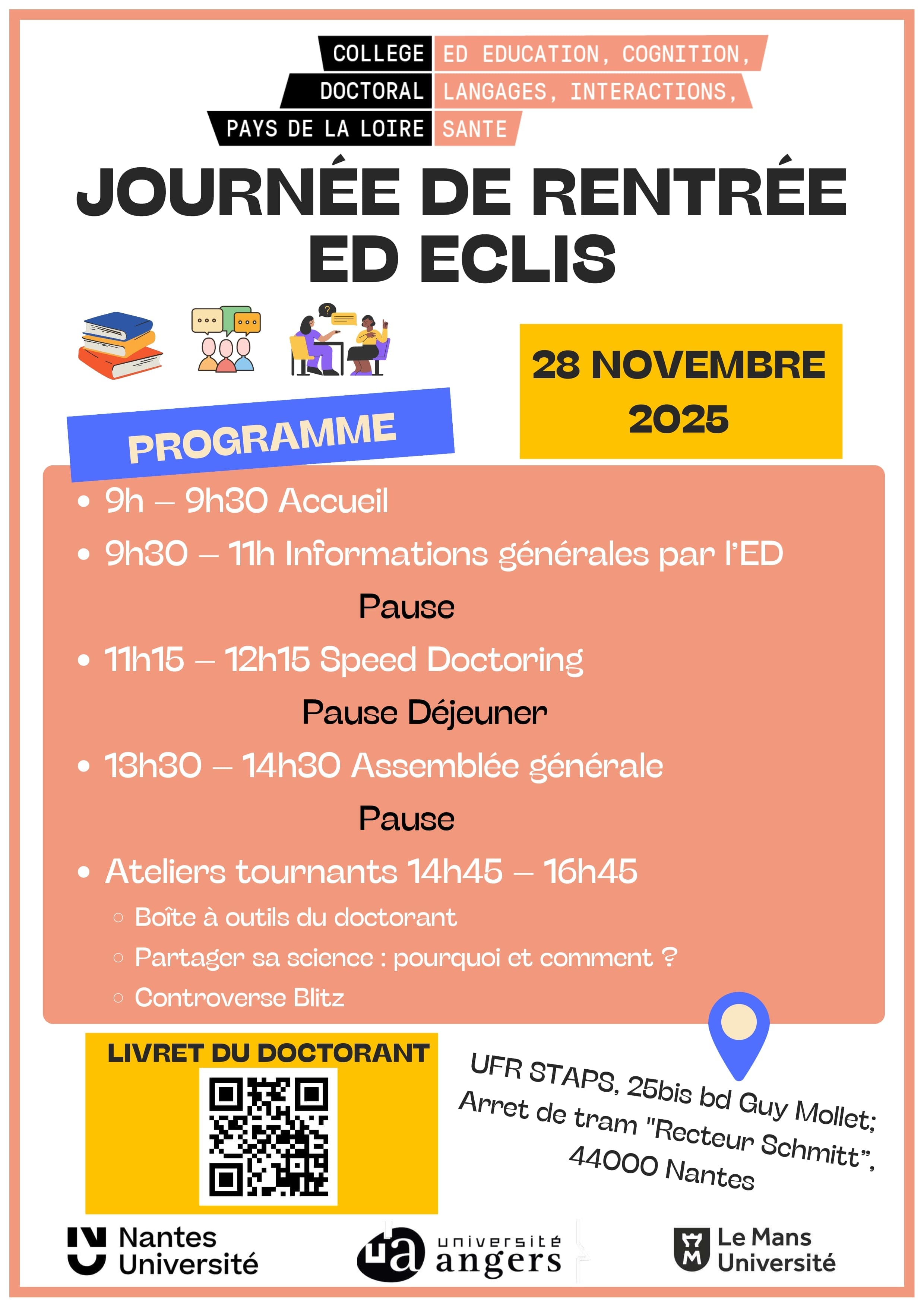 Affiche Journée de Rentrée 2025